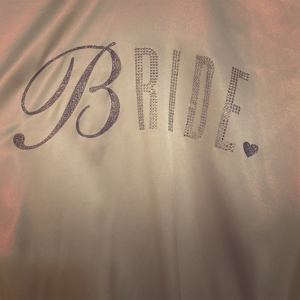 I Do, Victoria Secret white silk Bride 👰🏻 Robe